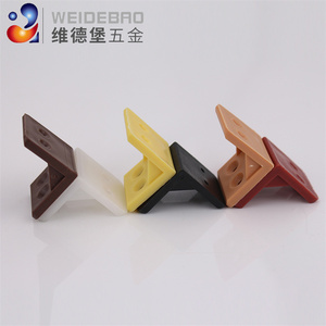 Accessoires de quincaillerie de meubles, Code <span class=keywords><strong>d</strong></span>'<span class=keywords><strong>angle</strong></span> en plastique à <span class=keywords><strong>Angle</strong></span> droit, supports de connexion <span class=keywords><strong>d</strong></span>'<span class=keywords><strong>angle</strong></span> en plastique - Product Image 6