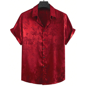 <span class=keywords><strong>Chemise</strong></span> Hawaïenne Florale Décontractée pour <span class=keywords><strong>Homme</strong></span>, Respirante et Confortable, Anti-Boulochage, Manches Courtes, Idéale pour les Vacances Tropicales et les Mariages à la Plage - Product Image 5