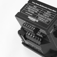 Compteur d'énergie triphasé avec bobine Rogowski, entrée CT, RS485 Modbus TCP, panneau LCD 96x96, enregistrement des événements