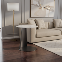 Table basse de salon extensible blanche moderne de luxe, minimaliste, créative, simple, haut de gamme, durable, avec rangement, petite, en marbre