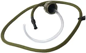 DFB01 1L 1 QUART USGI Gourde portable de camping en plein air avec paille pour une hydratation facilitée Bouteille d'eau avec tube de boisson - Product Image 6