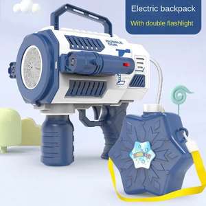2023 lanzacohetes juguetes de burbujas cohete <span class=keywords><strong>Boom</strong></span> pistola de burbujas Gatling máquina de burbujas para adultos niños - Product Image 3