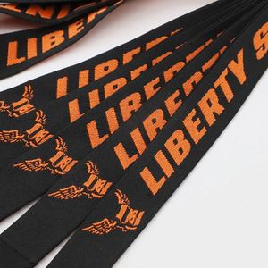 Personalized Custom Logo Jacquard Liberty <b>Lanyard</b> Keychain Heavy Duty Eagle Hook School Anniversary Souvenir Key Ring <b>Lanyards</b> - Product Image 3