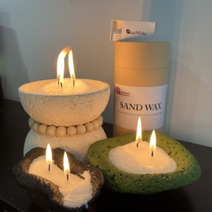 La última cera de arena de soja cera de soja cruda blanca 25 kg cera de soja 25 kg - Product Image 1