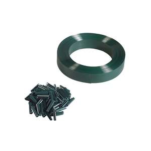 Kit de lanière occultante souple <span class=keywords><strong>gris</strong></span> <span class=keywords><strong>anthracite</strong></span> et vert souple 4,7 cm*60 m pour clôture grillagée en fil métallique pour la France - Product Image 2