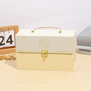 Hộp Quà Nhung Sang Trọng Hộp Giấy Các Tông Cao Cấp Bán Sỉ Từ Nhà Máy Hộp Quà Tặng Mỹ Phẩm Làm Đẹp Hộp Quà Valentine - Product Image 2