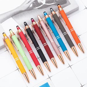 New Arrival bán buôn Chất lượng cao kim loại bút bi khuyến mại cảm ứng mềm mại bút stylus bút biểu tượng Tùy chỉnh cao su quà tặng bút - Product Image 2