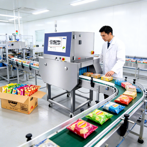 Máquina de Inspeção de Alimentos por Raio-X de Alta Sensibilidade 0.3mm Detecta Metal, Vidro e Pedra em Alimentos Embalados a Granel - Product Image 1