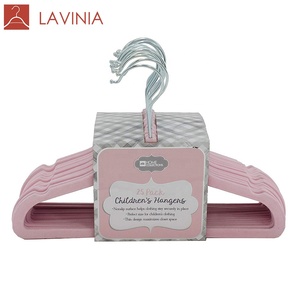 Rose gold flocking velour hangers <span class=keywords><strong>de</strong></span> suspension hook - Product Image 2