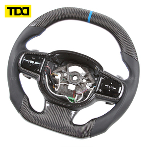 Volante Deportivo de Cuero con Fibra de Carbono TDD, Compatible con Volvo XC60 XC90 XC40 S60 - Product Image 2