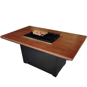 Parrilla de <span class=keywords><strong>Barbacoa</strong></span> Coreana de Hierro <span class=keywords><strong>para</strong></span> Uso Comercial, <span class=keywords><strong>para</strong></span> 3-5 Personas, con Mesa Integrada <span class=keywords><strong>para</strong></span> Hot Pot sin Humo, <span class=keywords><strong>Barbacoa</strong></span> Personal - Product Image 5