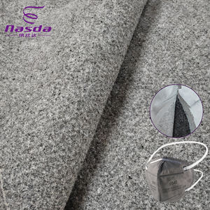 Bebas lem, elemen Filter karbon aktif, adsorpsi Gas organik lapisan Filter karbon aktif untuk masker Gas Respirator debu - Product Image 1