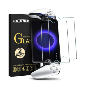 Ps5 trong suốt siêu hd tempered glass phim bong bóng miễn phí bảo vệ màn hình cho sony playstation 5 cổng thông tin từ xa máy nghe nhạc 8 inch - Product Image 1