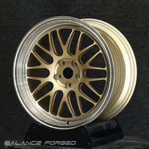 Ruedas Forjadas ML-10RT de una Pieza en Dorado Motorsport, 5x120, <span class=keywords><strong>18</strong></span>, 19, 20 Pulgadas, Escalonadas, para BMW M3 M4 M340i F82 E92 - Product Image 2