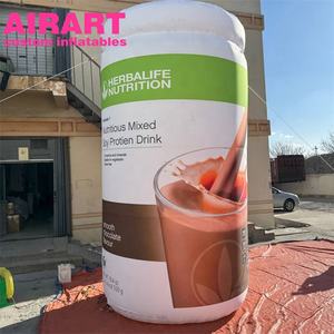 Bouteilles publicitaires gonflables géantes, bouteilles <span class=keywords><strong>de</strong></span> jus <span class=keywords><strong>de</strong></span> café gonflables pour affichage - Product Image 6