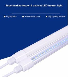 T8 intégré <span class=keywords><strong>Led</strong></span> Freezertube lumière 4Ft 8Ft Linkable <span class=keywords><strong>Led</strong></span> Shop Light luminaire de plafond lumineux <span class=keywords><strong>pour</strong></span> <span class=keywords><strong>vitrine</strong></span> et réfrigérateur - Product Image 3