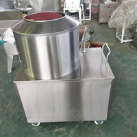 Machine à éplucher les pommes de terre automatique, machine à nettoyer et éplucher les patates douces pour restaurant, éplucheur de pommes de terre