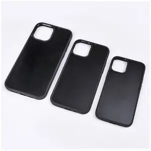 2d Groove Blank Sublimation Tpu Pc Glass Case For IPhone 15 Pro Max