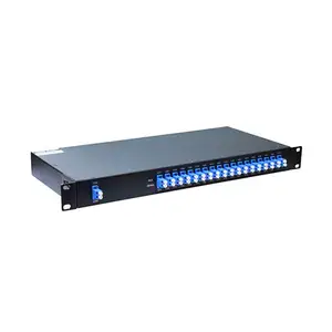 FRM220-MD80-UP01 - 8 channels CWDM mux/demux unit w/ management