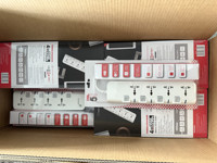 International Multi Outlets Extension Socket Power Strip Câble CCA avec protection contre les surtensions et les surcharges