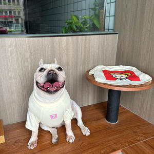 Camiseta de Algodón con Estampado de Dibujos Animados para Mascotas, Ropa Ligera de Manga Corta para Perros y Gatos de Razas Pequeñas - Product Image 2