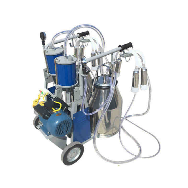 Cow Milking Machine Portable Design and Operation