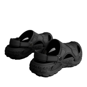 Sandales d'été décontractées pour hommes, à bout fermé, imperméables, antidérapantes, résistantes à l'usure, respirantes, pour la plage, sport, en fourrure et <span class=keywords><strong>maille</strong></span> - Product Image 6