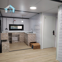 Casa Contenedor Modular Expandible de 20 pies con Diseño Moderno para Uso en Villas y Oficinas, Construcción Rápida