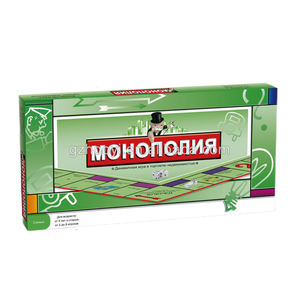 Fournisseur de jeu de société <span class=keywords><strong>classique</strong></span> <span class=keywords><strong>Monopoly</strong></span> personnalisé Family Night Estate Plateau de jeu <span class=keywords><strong>Monopoly</strong></span> russe Jeu de société - Product Image 3