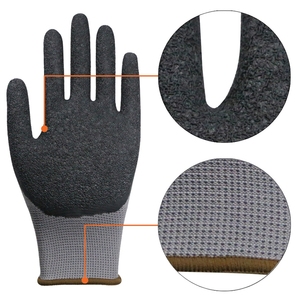 ถุงมือโพลีเอสเตอร์ ENTE SAFETY กันลื่นเคลือบยางลาเท็กซ์ สำหรับงานอุตสาหกรรม ก่อสร้าง ทำสวน ถุงมือป้องกันเพื่อความปลอดภัยทั่วไป - Product Image 4