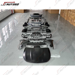 Kit de Carrocería para Benz W213 <span class=keywords><strong>E</strong></span> <span class=keywords><strong>2018</strong></span>-2021, Actualización a E63 2021, Parachoques Delantero y Trasero, Faros Delanteros, Luces Traseras, Rejilla, Difusor, Tubo de Escape, Puerta Trasera - Product Image 3