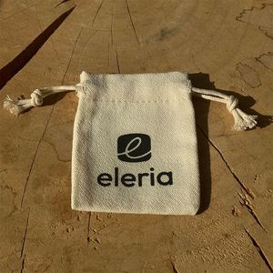 Sac à Bijoux en Coton à Cordon Coulissant Personnalisable avec Logo, Motif et Taille, Idéal pour le Rangement et l'Emballage - Offre Spéciale - Product Image 2
