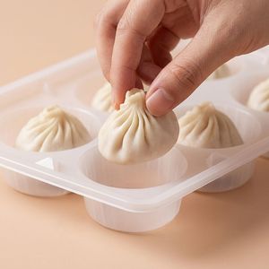 Bandeja para Dumplings de PP Semitransparente Reciclable, Plástico para Envasado de Alimentos, Plato y Tazón - Product Image 4
