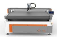Machine de découpe automatique de tissus monocouche CNC avec moteur servo importé pour la découpe de semelles de chaussures, de pochoirs et de t-shirts 22 mm