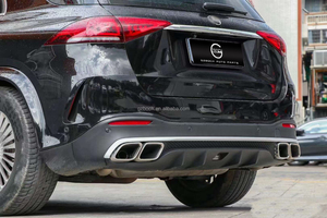 Diffusore posteriore originale per <span class=keywords><strong>Mercedes</strong></span> Benz classe <span class=keywords><strong>GLE</strong></span> GLE450 GLE350 W167 V167 aggiornamento GLE63 AMG tubo di scarico labbro posteriore - Product Image 6