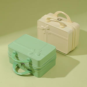 Estuche <span class=keywords><strong>de</strong></span> viaje <span class=keywords><strong>de</strong></span> <span class=keywords><strong>maquillaje</strong></span> portátil <span class=keywords><strong>de</strong></span> moda Cierre <span class=keywords><strong>de</strong></span> cremallera Carcasa dura Bolsa <span class=keywords><strong>de</strong></span> equipaje cosmética Organizador Mini maleta <span class=keywords><strong>de</strong></span> transporte - Product Image 2