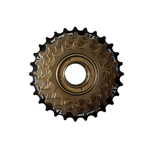 Pignon de vélo SHUNFENG SF2504, grand, noir, à filetage, 7 vitesses, indexable, durable, pour <span class=keywords><strong>VTT</strong></span>, pièces de rechange, roue libre - Product Image 1