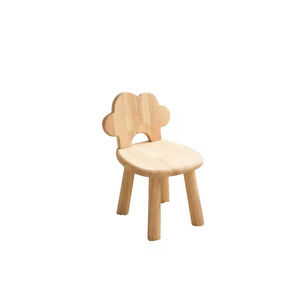 Taburete de madera maciza ecológico y duradero con forma de nube para venta al por mayor, ideal para cambio de zapatos, sala de estar, lavadero infantil, hospital y parque. - Product Image 6