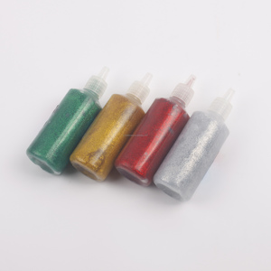 <span class=keywords><strong>Colle</strong></span> à paillettes de haute qualité en gros, non toxique, kit de base coloré, 6 couleurs, pour la peinture artistique, la peinture pour enfants, l'artiste - Product Image 4