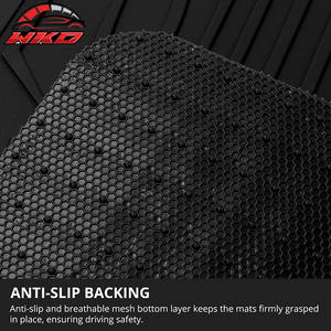 Tapis de sol de voiture en Latex, 5 pièces, style IKON, imperméable, pour Nissan Altima 2013 – 2018, tapis noir toutes saisons - Product Image 3