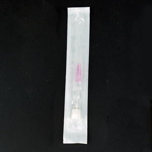 Alat Kesehatan Hewan Sekali Pakai Ramah Lingkungan Kateter IV Plastik 14g 16g 18g 20g 22g 24g 26g 28g Kanula IV Injeksi - Product Image 1