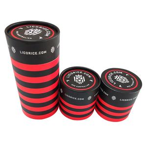 Tube cylindrique en papier de qualité alimentaire recyclé de luxe personnalisé pour bonbons, café, thé, poudre, modèle à succès - Product Image 4