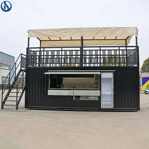 Boutique <span class=keywords><strong>de</strong></span> café en conteneur à double étage, boutique en conteneur, café en conteneur, bâtiment en conteneur, prix d'un magasin en conteneur maritime - Product Image 1