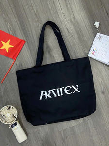 Bolsa de Lona Resistente de 12 oz, Bolsas de Mano de Algodón Reutilizables de Alta Calidad para Supermercados, Regalos Promocionales - Product Image 5