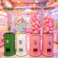 Machine à capsules Gachapon miniature avec logo personnalisé, fonctionnant à monnayeur, pour magasin de cadeaux pour enfants, machine à jouets Gachapon commerciale