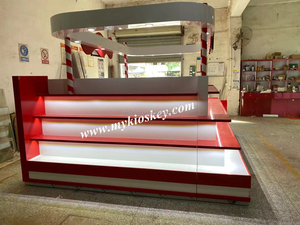 Diseño <span class=keywords><strong>de</strong></span> Kiosco <span class=keywords><strong>de</strong></span> Dulces <span class=keywords><strong>de</strong></span> Algodón <span class=keywords><strong>de</strong></span> Azúcar para Centro Comercial - Product Image 6