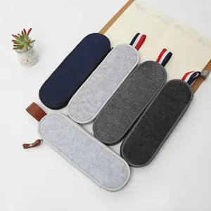 Ready to Ship spoon knife fork storage bag soft felt outdoor picnic tableware travel pack pocket pouch