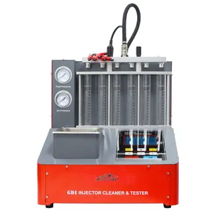 Digital Ultrasonic High Pressure Gasoline Limpiador De Inyectores Gdi/EFI/ SFI Injector Tester Cleaner Machine