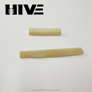 قطع غيار جسر الجيتار القيثاري ذو الستة أوتار من عظم البقر عالي الجودة من HHIVE، قطع غيار بديلة للآلات الوترية - Product Image 5