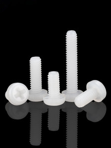 Viti in Nylon DIN 7985 PA66 con Testa a Croce Phillips, Filettatura M2 M2.5 M3 X 6mm 8mm 10mm 25mm - Product Image 3